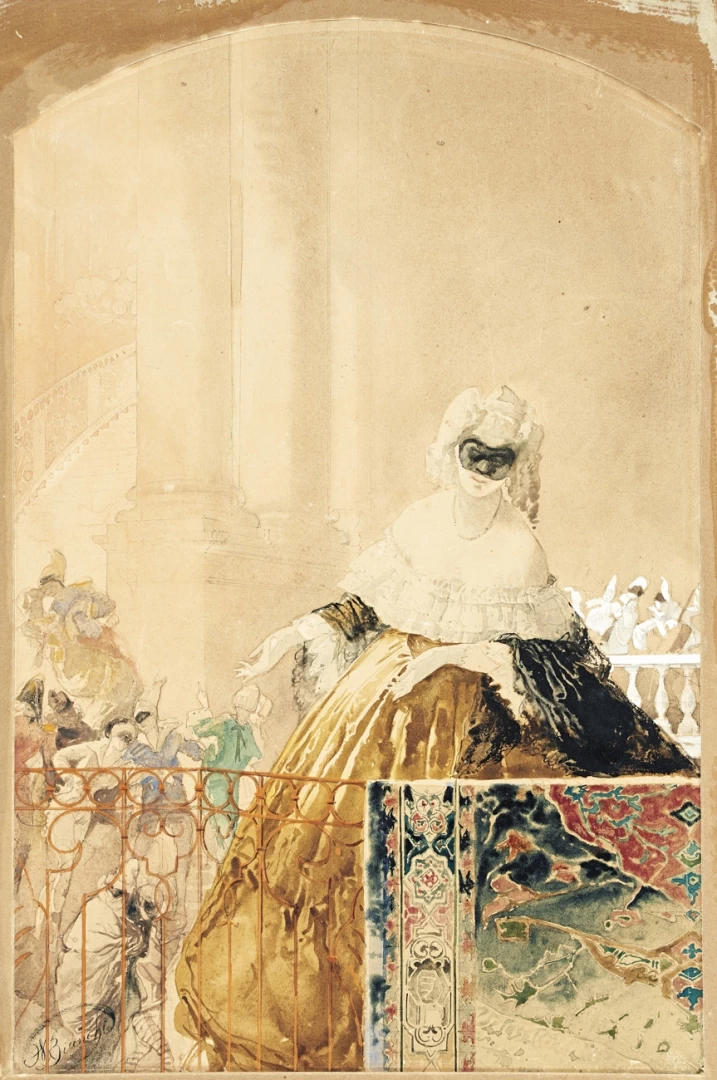Dama in maschera